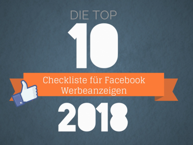 TOP 10 Checkliste Werbeanzeigen